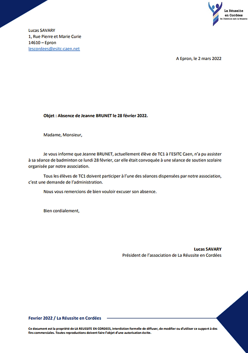 La Réussite En Cordées